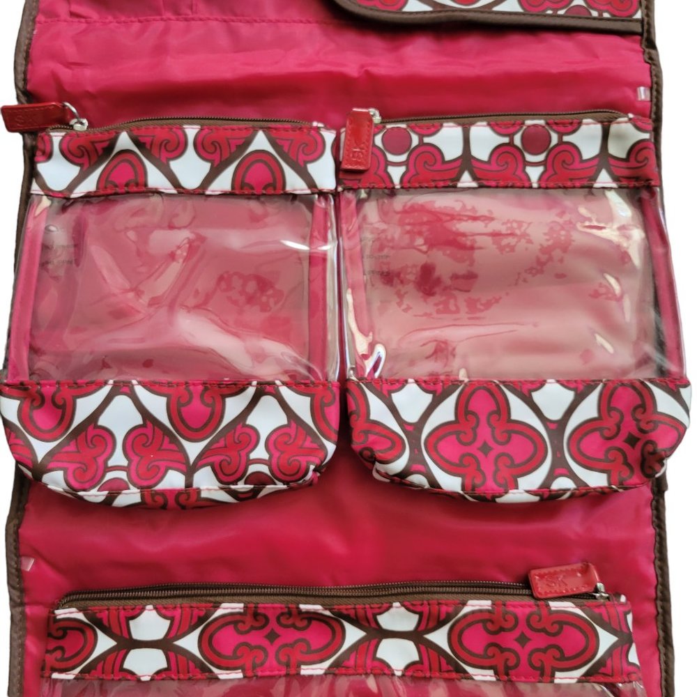 SONIA KASHUK Valet Hanging Travel Toiletry Organizer 4-Piece Set NEW! - Picture 6 of 7